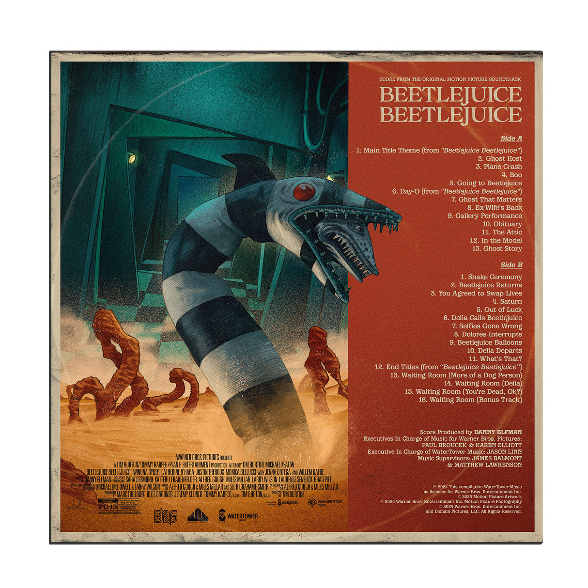 Beetlejuice Beetlejuice Original Score (Neitherworld Acid Bath) (Vinyl)