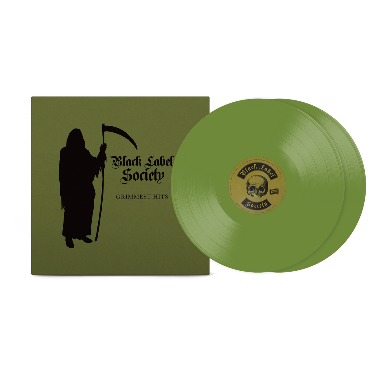 Black Label Society - Grimmest Hits on Forest Green Double Vinyl