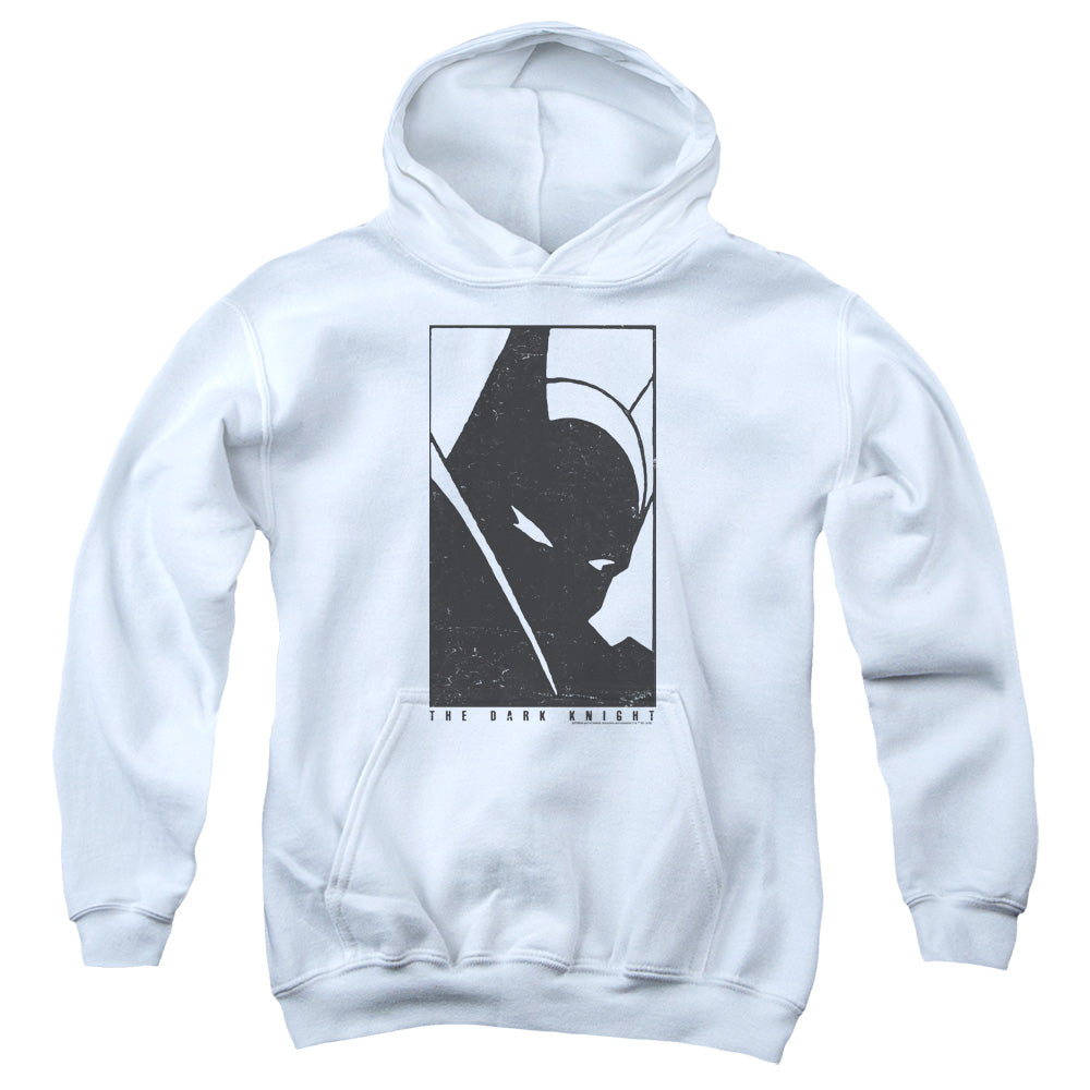 Batman An Icon Kids Youth Hoodie White Officially Licensed