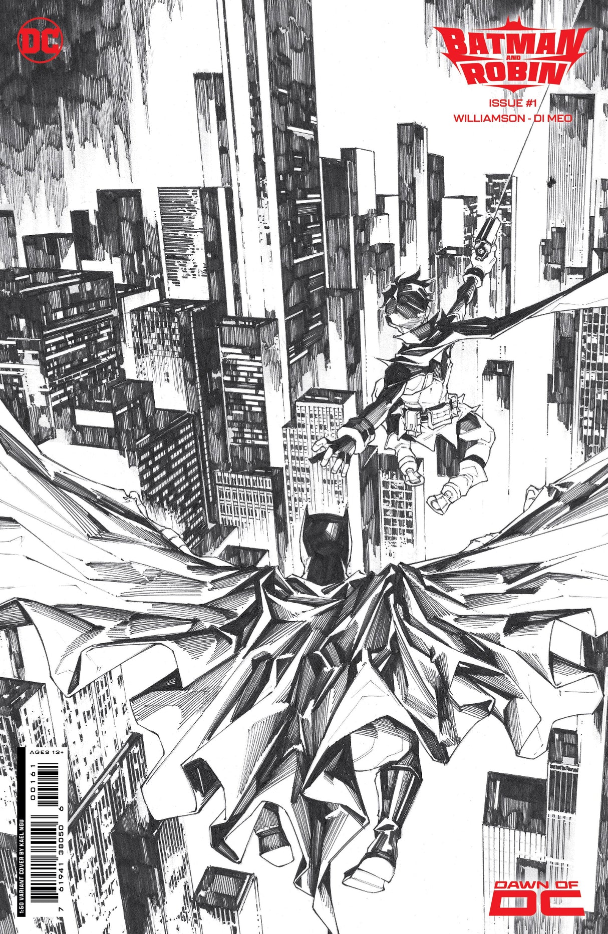 Batman And Robin #1 F 1:50 Kael Ngu Variant (09/12/2023) Dc