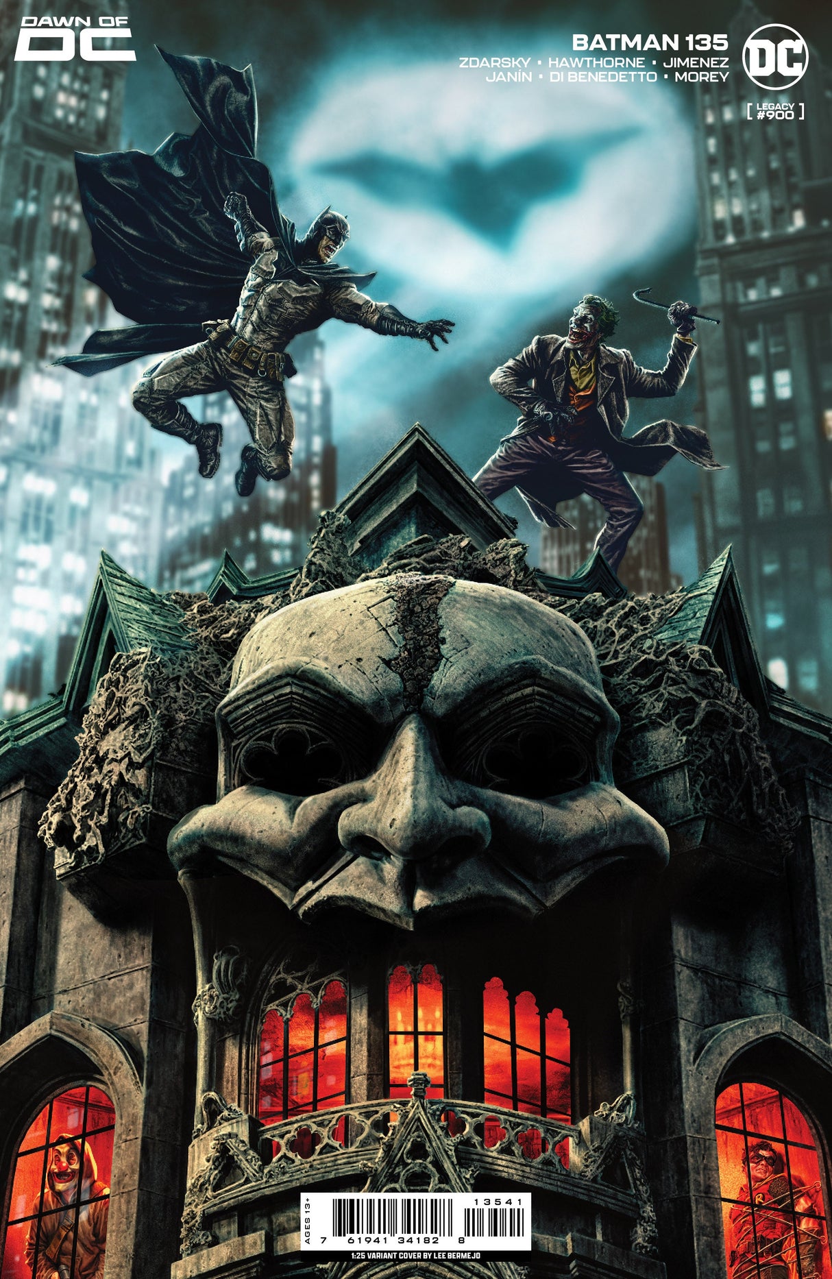 Batman #135 I 1:25 Lee Bermejo Card Stock Variant (#900) (05/02/2023) Dc