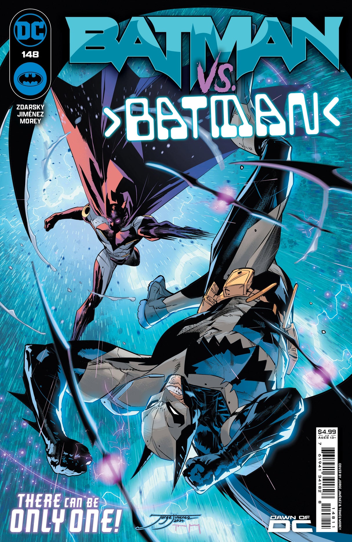 Batman #148 A Jorge Jimenez Chip Zdarsky (06/04/2024) Dc