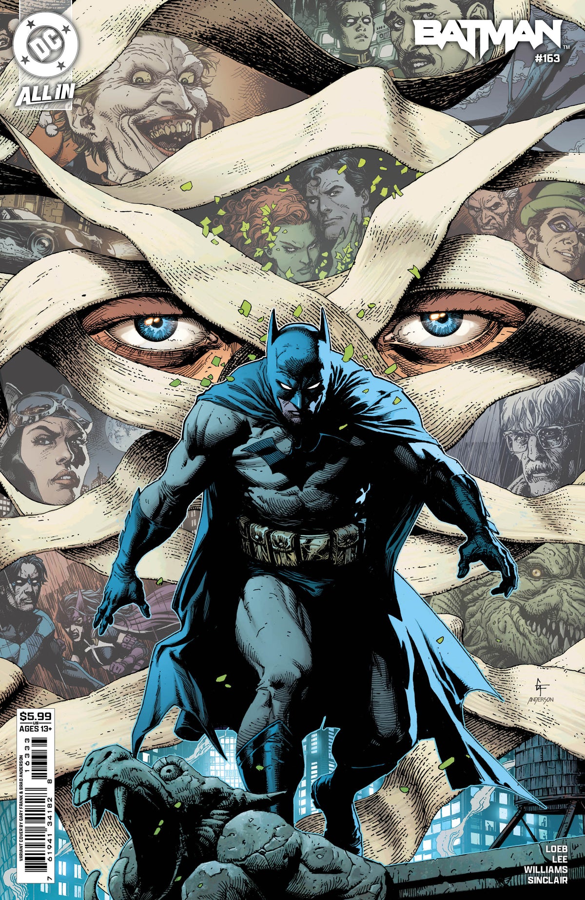 Batman #163 L Gary Frank Variant (05/27/2026) Dc