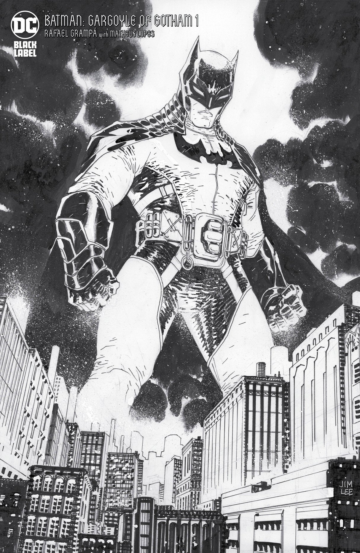 Batman Gargoyle Of Gotham #1 (Of 4) E 1:25 Jim Lee Variant (09/12/2023) Dc