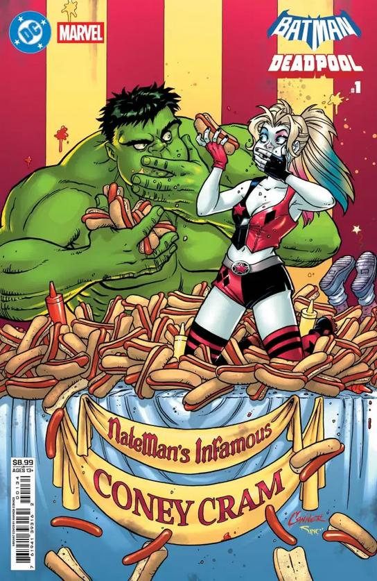 Dc Marvel Batman Deadpool #1 (One Shot) F Amanda Conner Harley Quinn Hulk Variant (11/19/2025) Dc