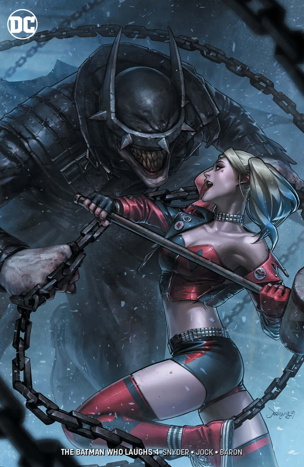 Batman Who Laughs #4 DC Jeehyung Lee Variant (04/10/2019) Dark Nights Metal