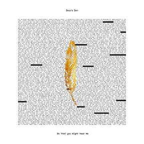 Bear's Den So that you might hear me [LP] [Vinyl] - Apocalypse Vinyl