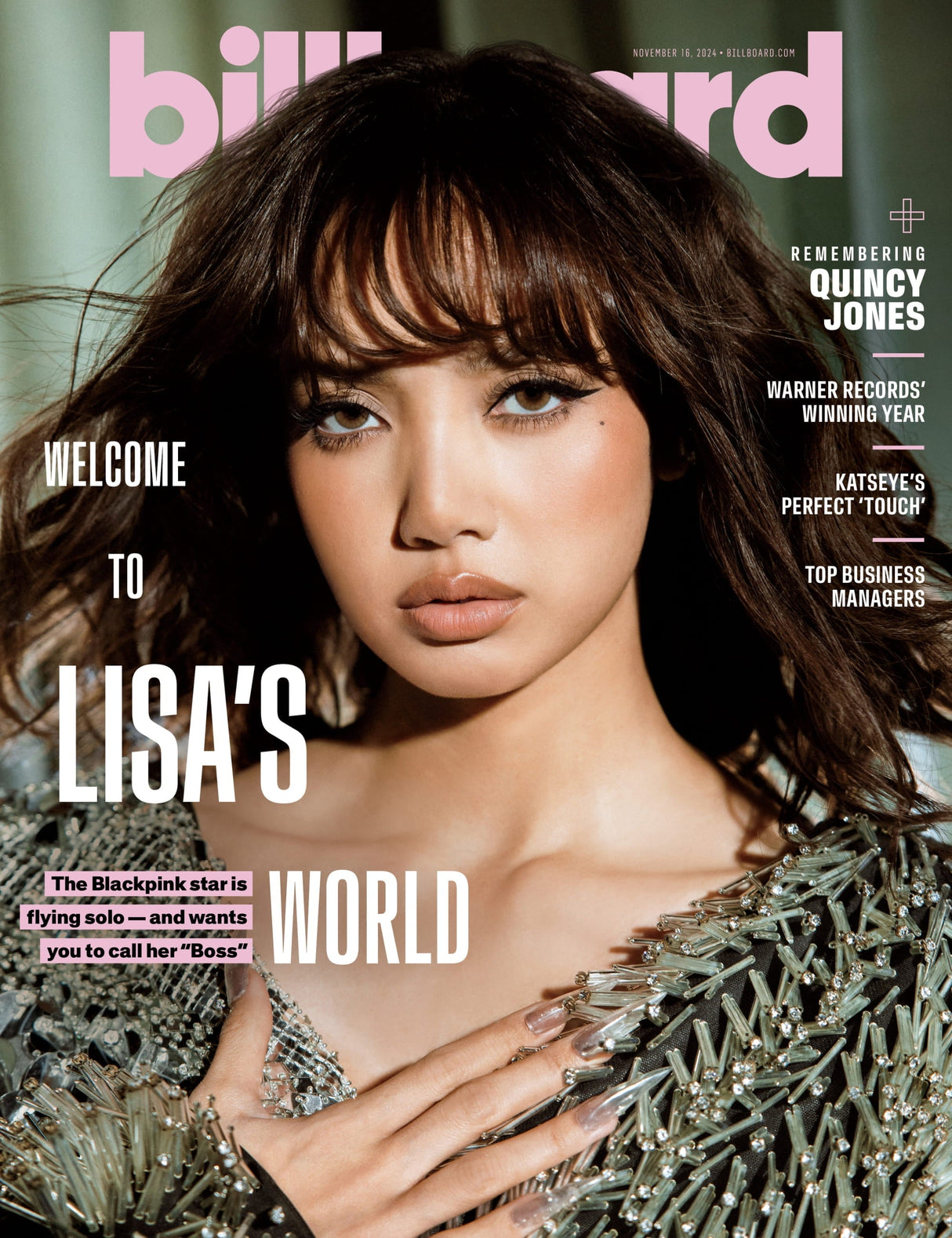 Billboard - 24.11.16 Edition: Welcome To Lisa's World, The Blackpink Star Is Flying Solo, Top Business Managers, Warner Records' Winning Year, Katseye's Perfect Touch, Remembering Quincy Jones & More!