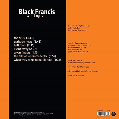 Black Francis sv n f ng rs [Records & LPs]