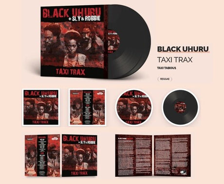 Black Uhuru + Sly 与 Robbie Taxi Trax (140 克黑胶唱片) (2 Lp's) [唱片与 LP]