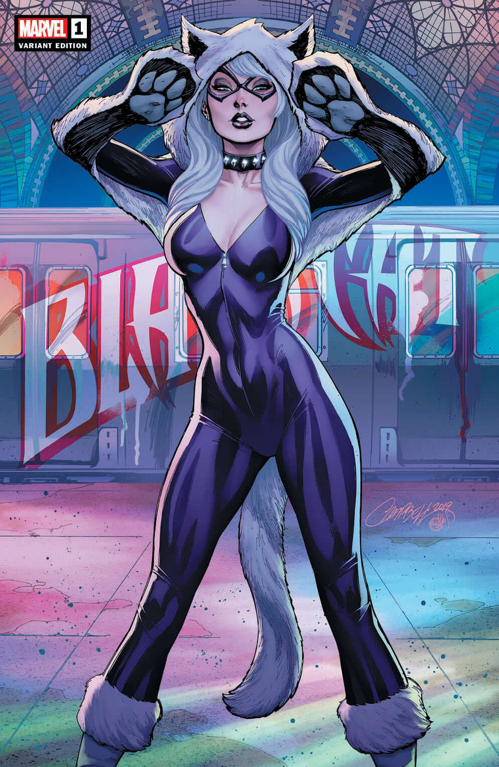 BLACK CAT #1 J Scott Campbell Variant Amazing Spider-Man 1 194 Trade + Virgin Set Options (06/05/2019) MARVEL