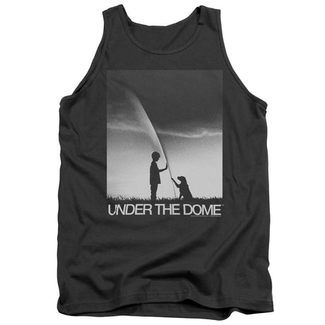 Under The Dome Im Speilburg Mens Tank Top Shirt Charcoal Officially Licensed