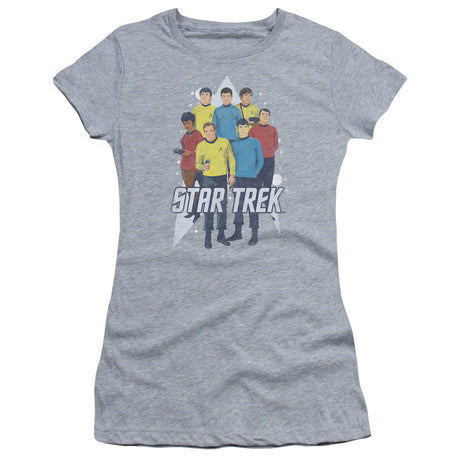 Csi Distressed Logo Juvenile Kids Youth T Shirt Athletic Heather Officially Licensed