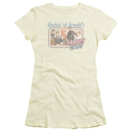 Happy Days on the Record Juvenile Kids Youth T Shirt Navy Officially Licensed