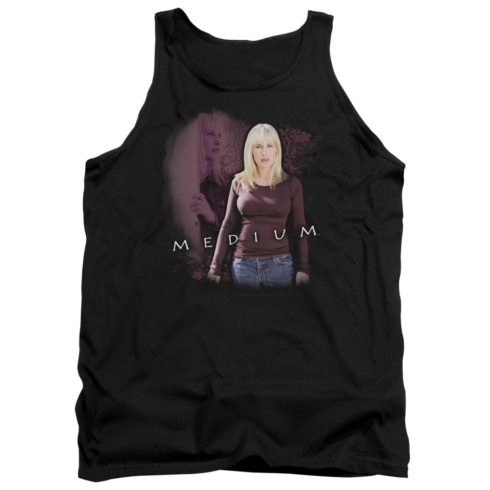 Medium Medium Mens Tank Top Shirt Black Officially Licensed