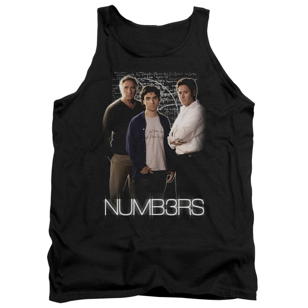 Numbers Equations Mens Tank Top Shirt Black Officially Licensed