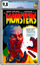 Mark Spears Monsters #4 Black Cat Mystery 50 Golden Apple Variant (04/30/2025) Keenspot