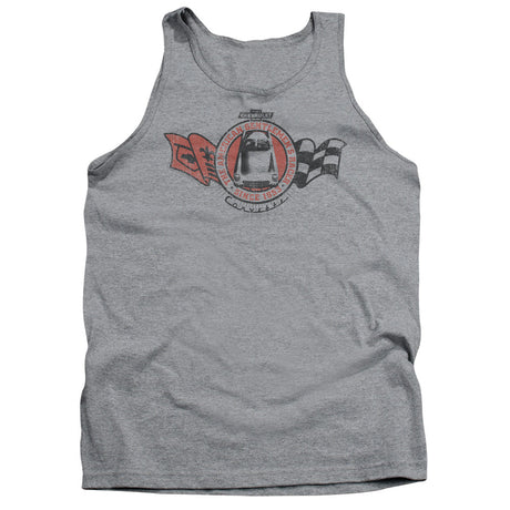 Chevrolet Gentlemens Racer Mens Tank Top Shirt Athletic Heather Officially Licensed
