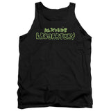 Dexters Laboratory Dexters Logo Mens Tank Top Shirt Black Officially Licensed