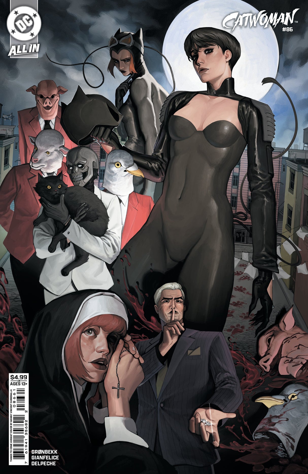 Catwoman #86 E Manny Vincent Carbonilla Things To Come Variant (04/15/2026) Dc