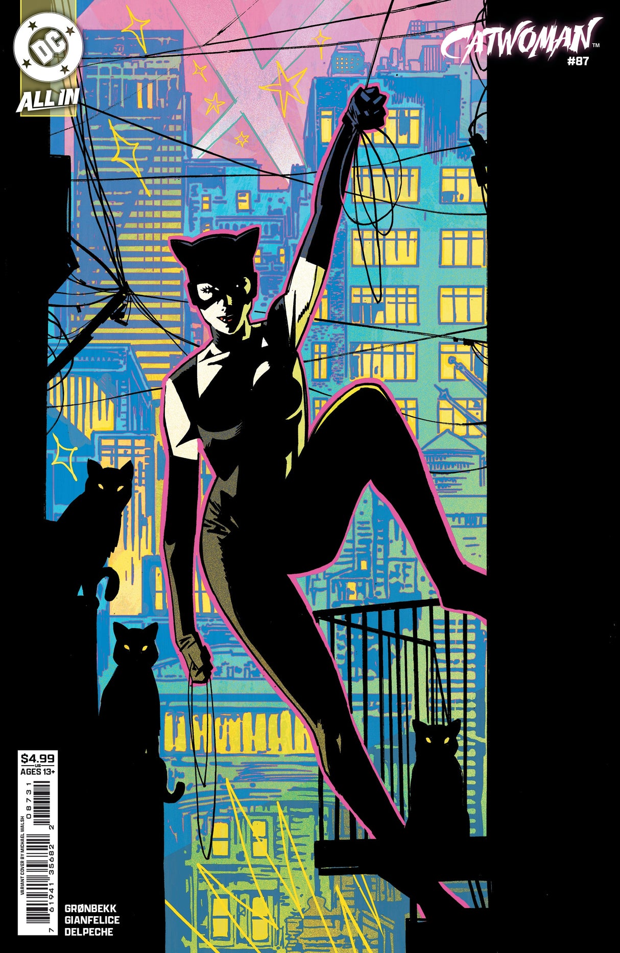 Catwoman #87 C Michael Walsh Variant (05/20/2026) Dc