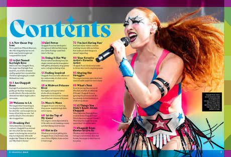 Chappell Roan - Pop's New Princess: From Midwest Dreamer Kayleigh Rose To Record-Breaking Crowds, Private World & Personal Struggles,  Drag Queen Stage Style, Secrets Of New Music & 12 Free Stickers!