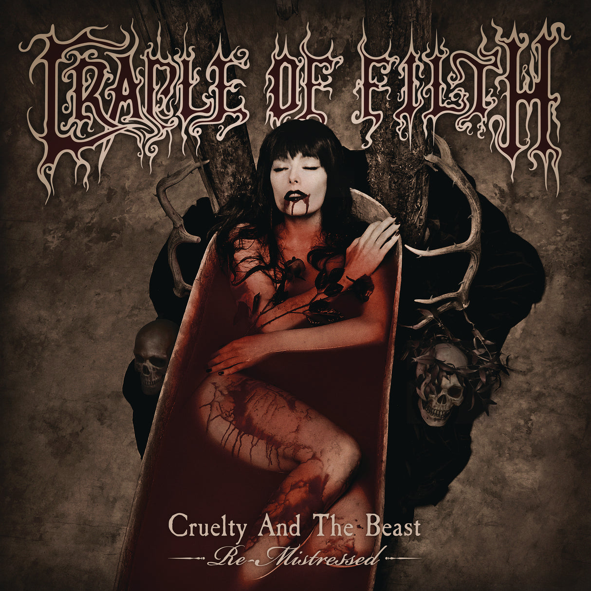 Cradle of Filth Cruelty And The Beast - Re-Mistressed (Vinilo blanco) [Discos y LP]