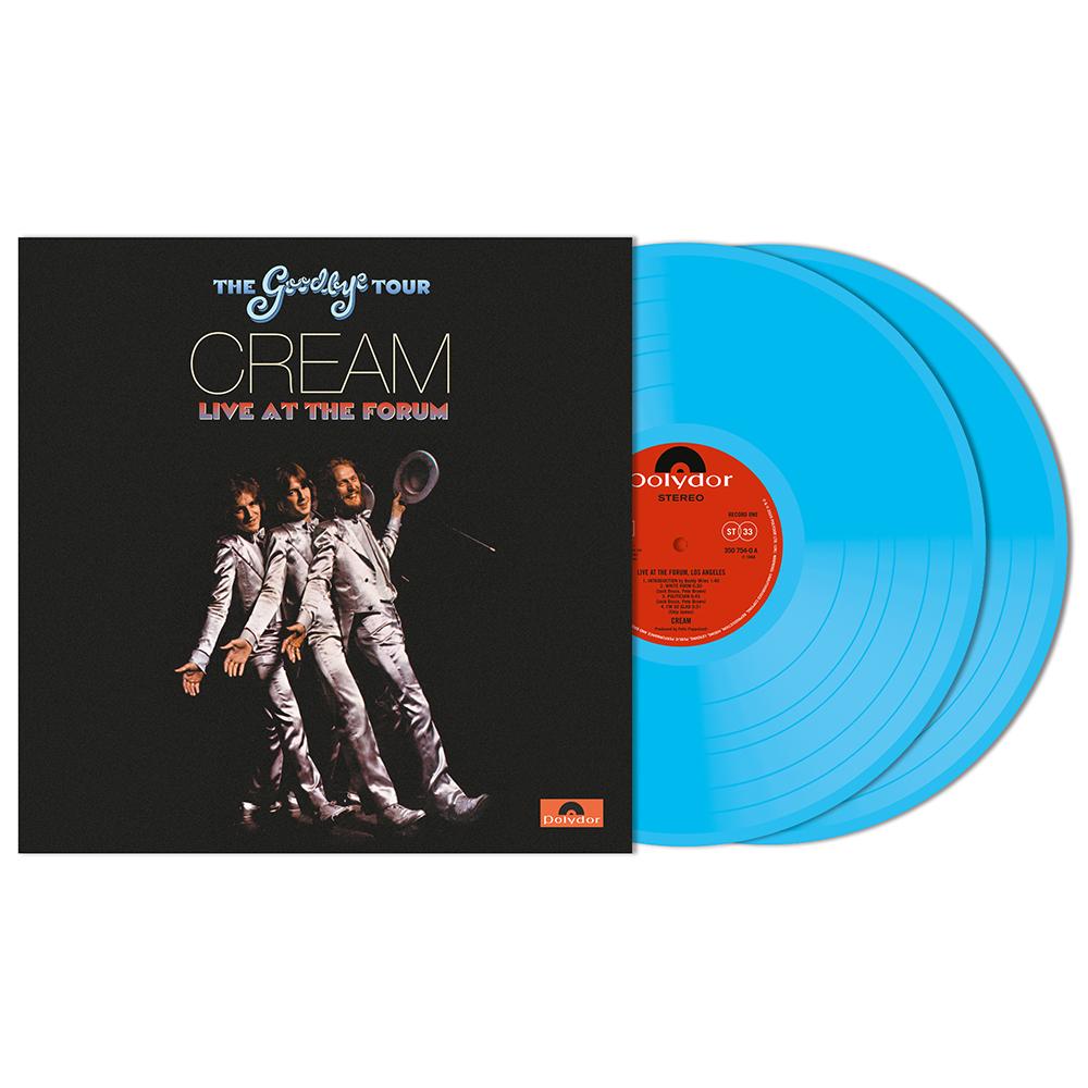 Cream Goodbye Tour – Live 1968 [Blue 2 LP] [限量版] [唱片 &amp; LP]