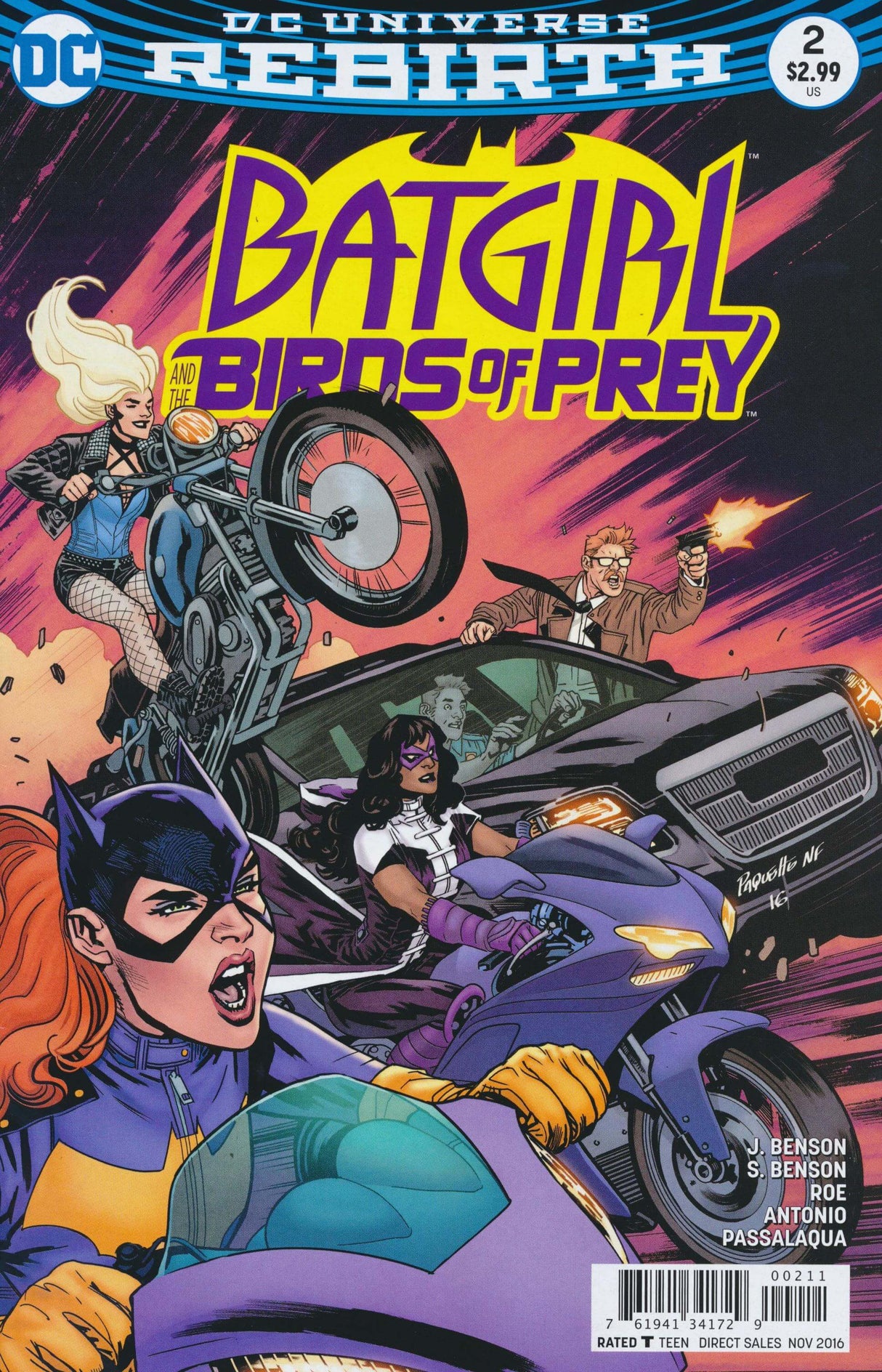 Batgirl Birds of Prey 2 DC Rebirth 2016