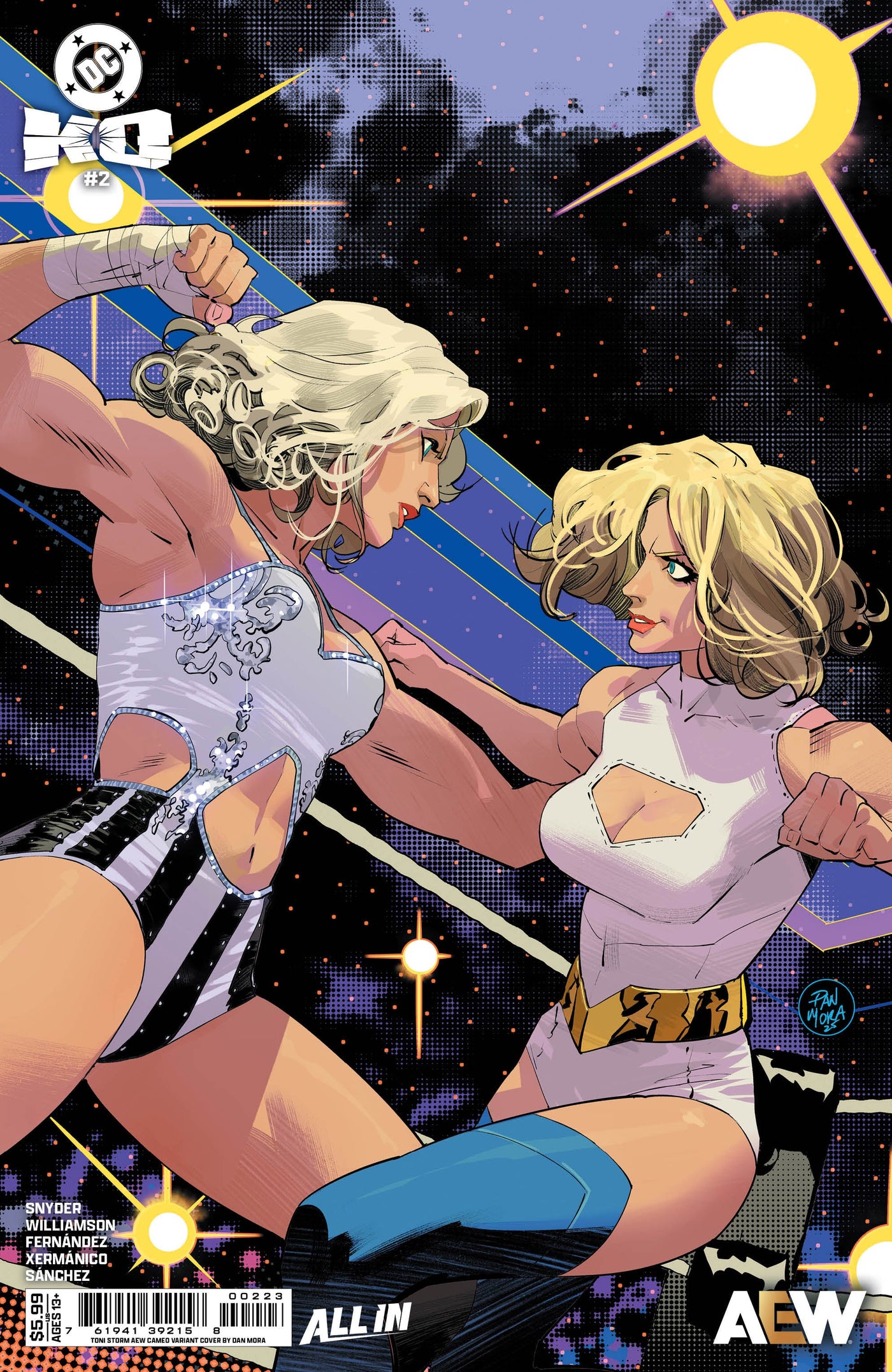 Dc K.O. #2 (Of 4) I Dan Mora Aew Cameo Toni Storm Variant (11/26/2025) Dc