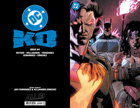 Dc K.O. #4 (Of 5) J Javier Fernandez Foil Variant (02/11/2026) Dc