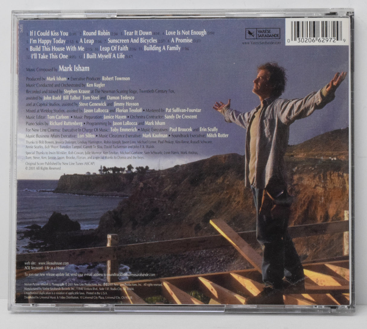 Life As A House Soundtrack CD Mark Isham Varese
