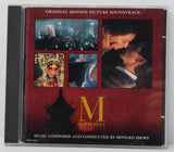 M Butterfly Soundtrack CD Howard Shore Varese