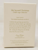 Hallmark Keepsake Ornament Dog Puppy Boy My Second Christmas Tree 2006 NIB