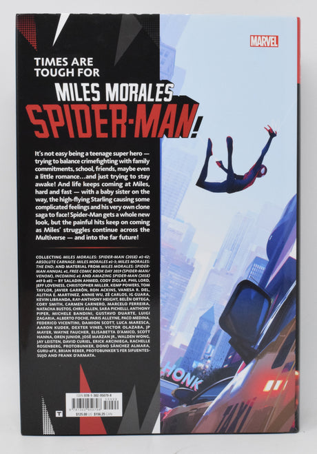 Miles Morales Omnibus 1 HC Saladin Ahmed Taurin Clarke DM Marvel 2023 NM