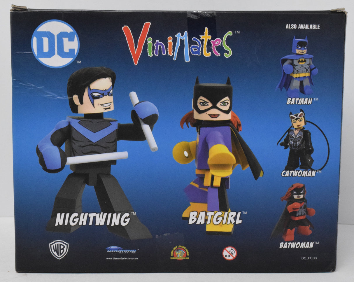Nightwing Batgirl Vinyl Figures Vinimates Diamond Select DC FCBD 2018 New