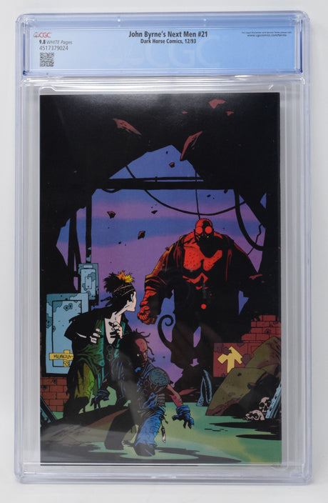 Next Men 21 Dark Horse 1993 CGC 9.8 1st Hellboy John Byrne Mike Mignola