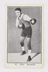Pete Herman #42 Empress Burstein Isaacs Famous Prize Fighters Boxing Boxer Card 1923