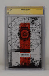 Department Of Truth 1 Image 2020 CGC SS 9.4 1:100 Signed 3x James Tynion Martin Simmonds