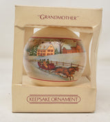 Hallmark Ornament Grandmother Christmas Tree 1983 NIB