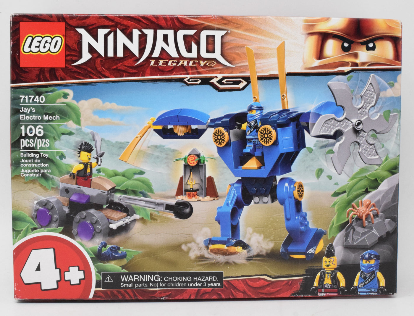 Lego Ninjago Legacy Jays Electro Mech Set 71740 New