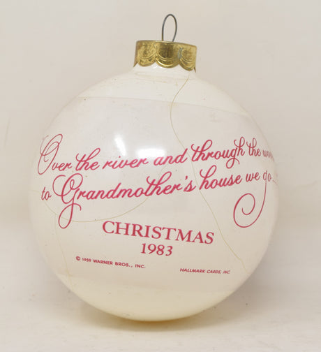 Hallmark Ornament Grandmother Christmas Tree 1983 NIB
