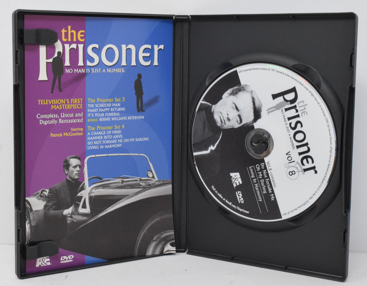 The Prisoner No Man is Just a Number Set 4 DVD