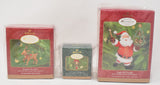 Hallmark Keepsake Christmas Ornament Club Membership Kit Set Of 3 2000 NIB
