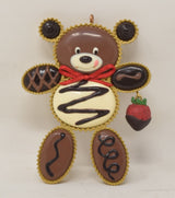 Hallmark Keepsake Ornament Berry Sweet Bear Truffle Chocolate Christmas Tree 2010 NIB
