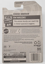 Hot Wheels Cruiser Bruiser HW Wagons DieCast Car 3/5 201 New