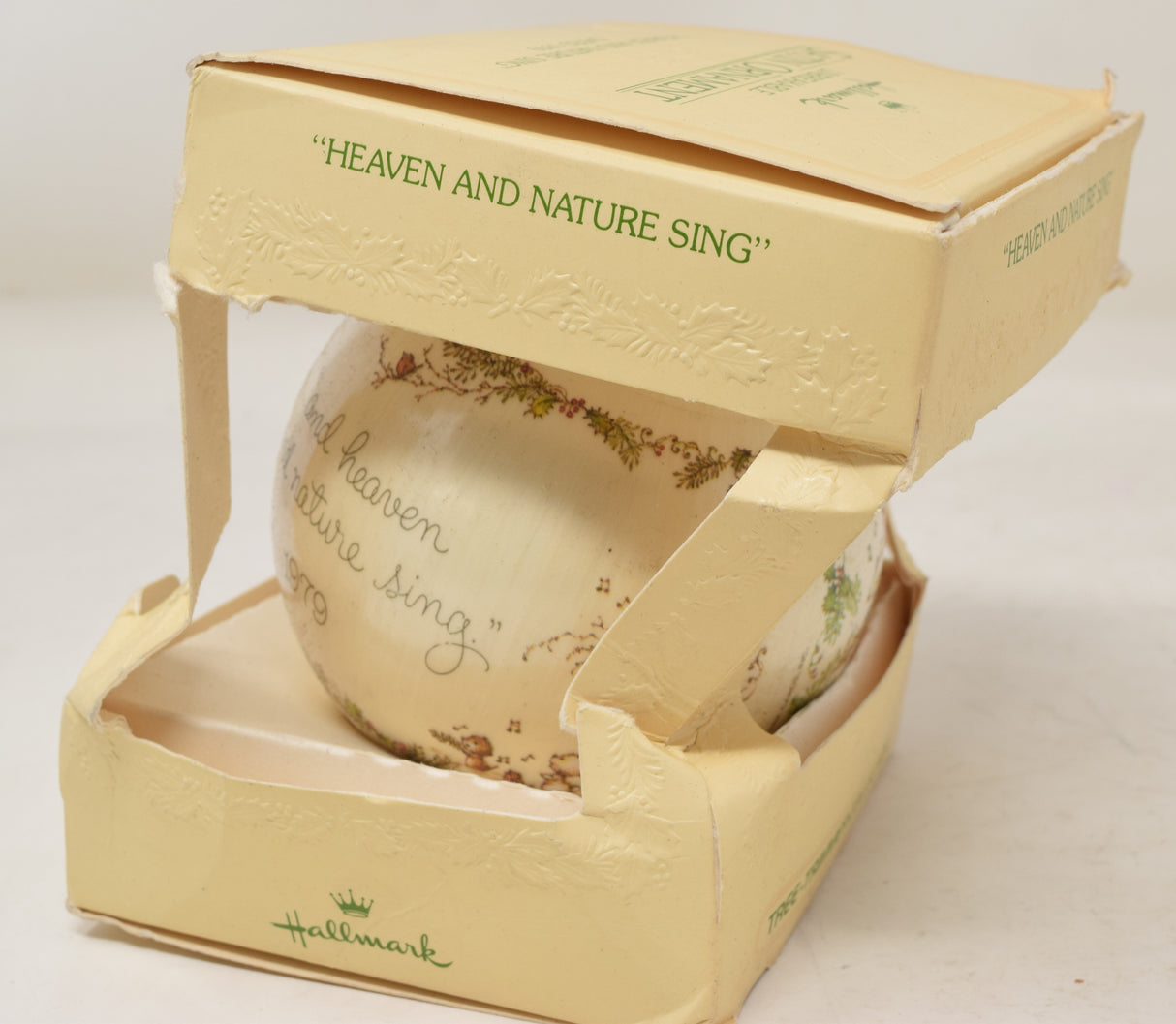Hallmark Ornament Heaven And Nature Sing Christmas Tree 1979 NIB