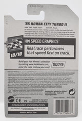 Hot Wheels 85 Honda City Turbo II HW Speed Graphics DieCast Car 10/10 68 New