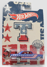 Hot Wheels Chevy Nova Diecast Car Stars and Stripes Series 50 years New 3/10