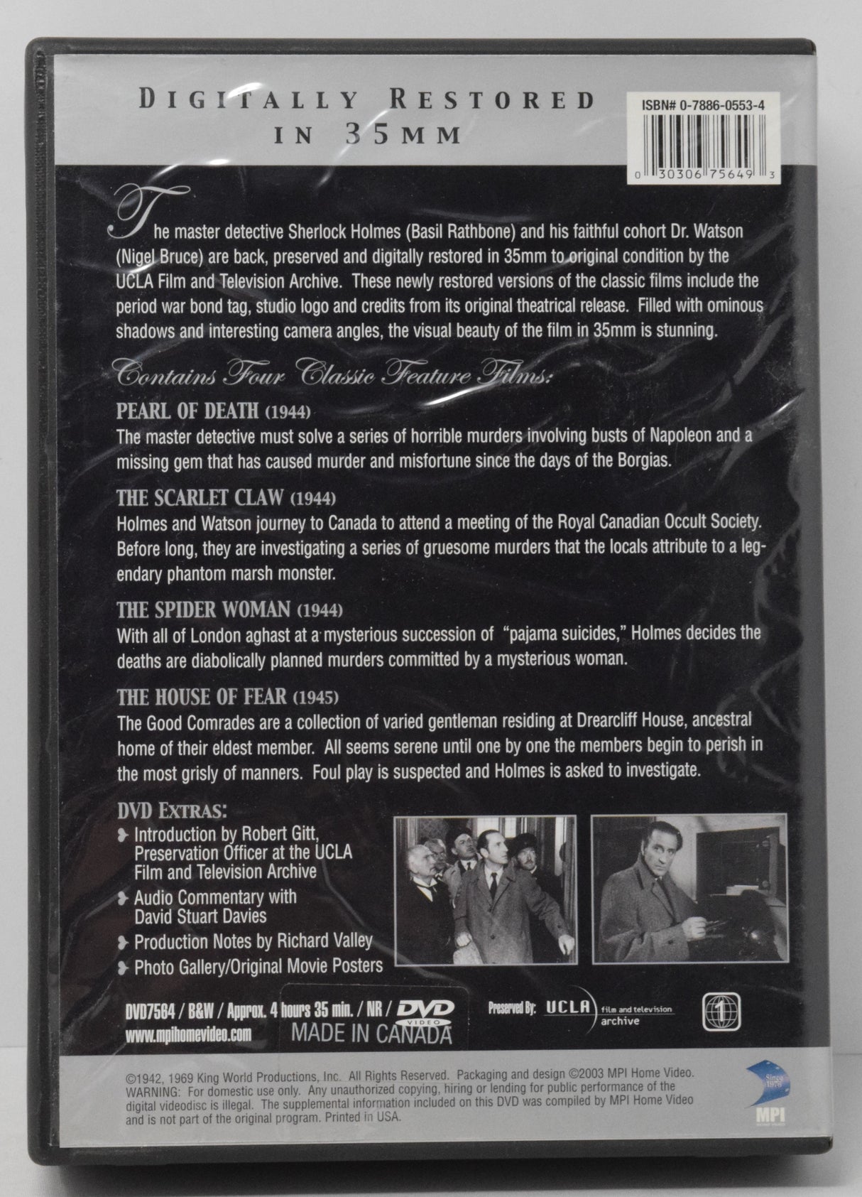 The Sherlock Holmes Collection Volume Two DVD